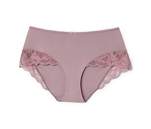 Tchibo - Midrise-Panty - Damen - Gr. XXL - rosé