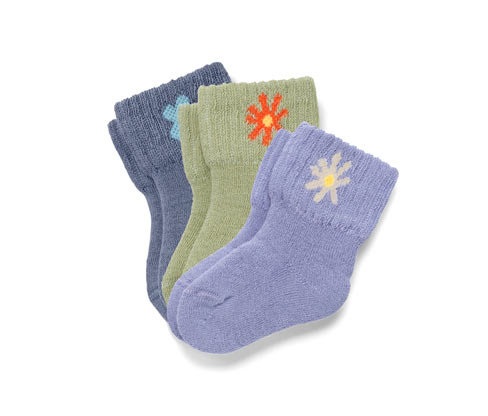 Tchibo - 3 Paar Babysocken - Herren - Gr. 23-26 - dunkelblau