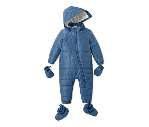 Tchibo - Baby-Winteroverall - Gr. 86/92 - weiß