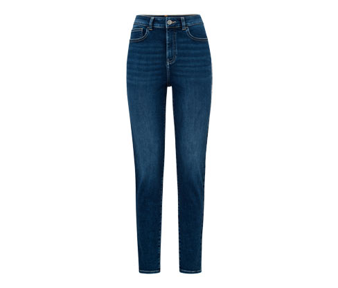 Tchibo - Skinny Jeans – Fit »Hanna« - Damen - Gr. 38 - dunkelblau