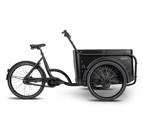 Hawk Bikes Lastenrad E-Cargo 3.2 Bafang