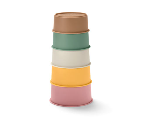 Tchibo - Stapelbare Badespielbecher - orange