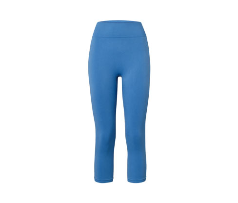 Tchibo - 3/4-Seamless-Sporttight - Damen - Gr. L - blau
