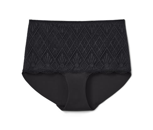 Tchibo - Highwaist-Panty - Damen - Gr. S - schwarz