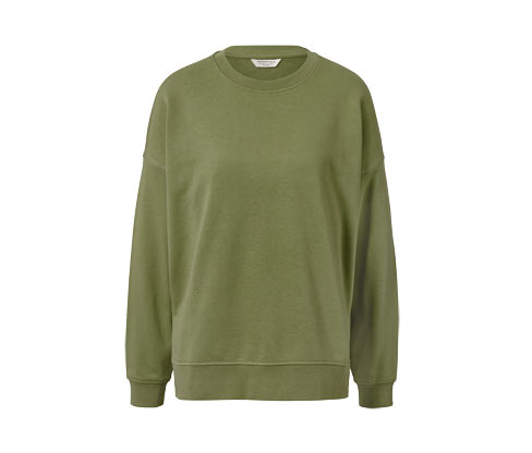 Tchibo - Sweatshirt - Damen - Gr. S - olivgrün