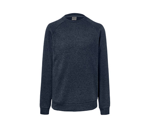 Tchibo - Strickfleecepullover - Herren - Gr. XL - blau