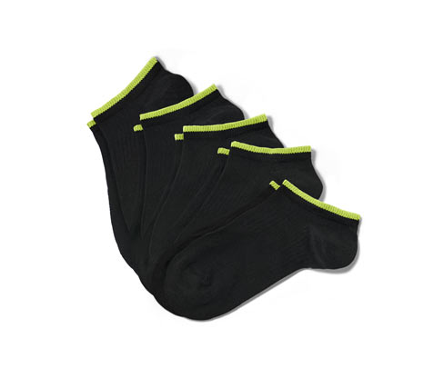 Tchibo - 5 Kinder-Sportsocken - Herren - Gr. 39-42 - schwarz