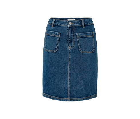 Tchibo - Jeansrock - Damen - Gr. 38 - dunkelblau