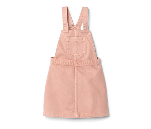 Tchibo - Kinder-Latzkleid - Mädchen - Gr. 86/92 - rosa