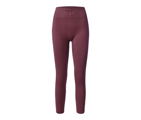 Tchibo - 7/8-Seamless-Funktions-Sporttight - Damen - Gr. S - pflaume