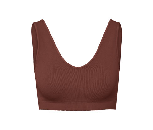 Thumbnail - Tchibo - Seamless-Bustier - Damen - Gr. L - braun