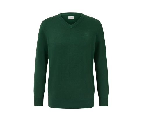 Tchibo - Pullover mit V-Ausschnitt - Herren - Gr. 5XL - dunkelgrün