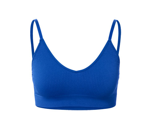 Tchibo - Seamless-Bustier mit Struktur - Damen - Gr. L - dunkelblau
