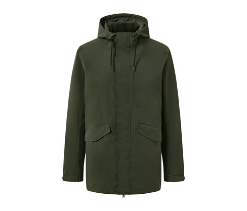Tchibo - Funktionsparka - Herren - Gr. S - khaki