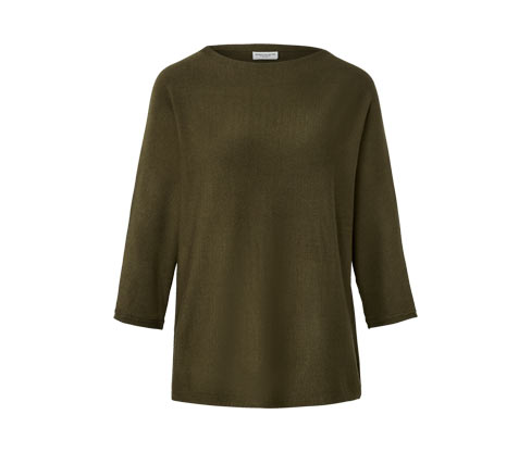Tchibo - Feinstrickpullover - Damen - Gr. M - khaki