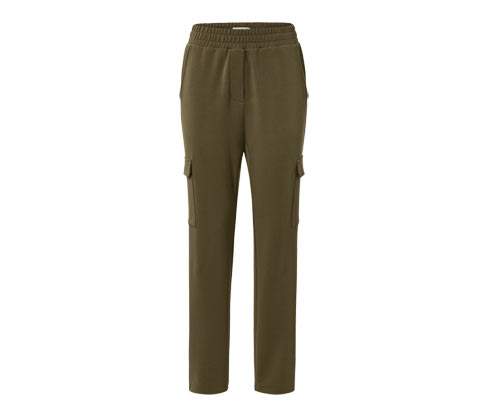 Tchibo - Joggpants mit Cargo-Taschen - Damen - Gr. L - khaki