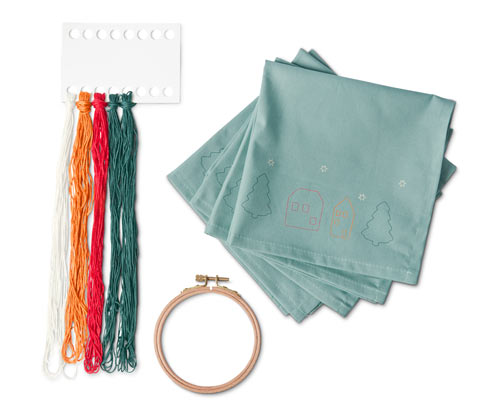 Tchibo - Servietten-Stick-Set - grün