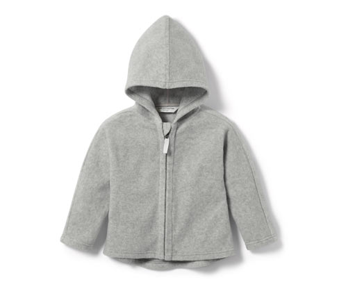 Tchibo - Kinder-Fleecejacke - Herren - Gr. 110/116 - grau