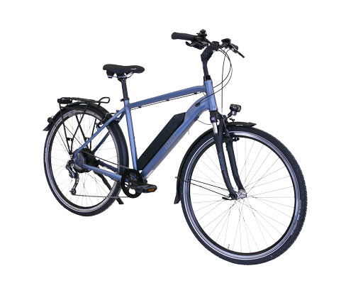 Thumbnail - Hawk Bikes E-Bike Herren »e-Trekking Gent Bafang« - blau