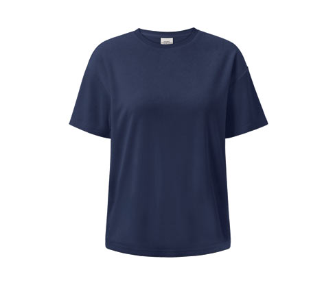 Tchibo - Frottee-Sportshirt - Damen - Gr. XS - dunkelblau