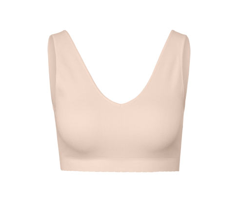 Tchibo - Seamless-Bustier - Damen - Gr. M - creme