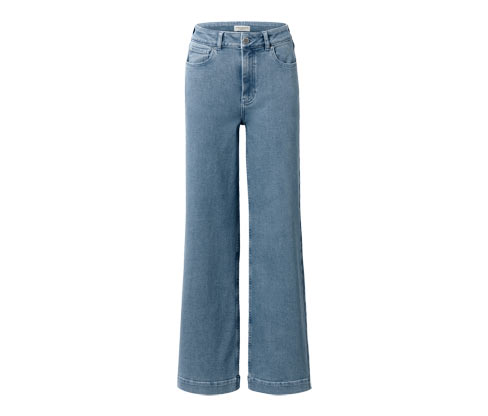 Tchibo - Wide Leg Jeans – Fit »Viki« - Damen - Gr. 36 - dunkelblau