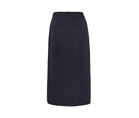 Tchibo - Strickrock - Damen - Gr. XS - dunkelblau