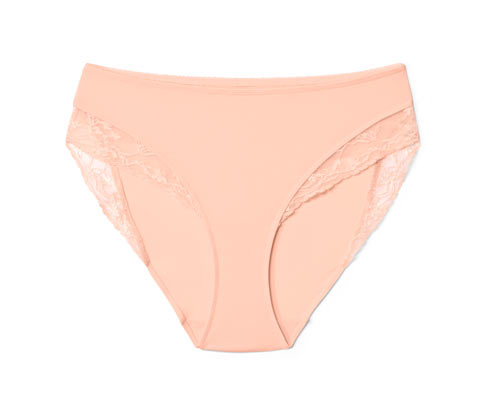 Tchibo - Midrise-Slip - Damen - Gr. XS - apricot