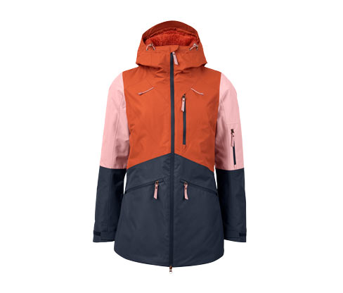 Tchibo - Ski- und Snowboardjacke - Damen - Gr. 34 - graublau