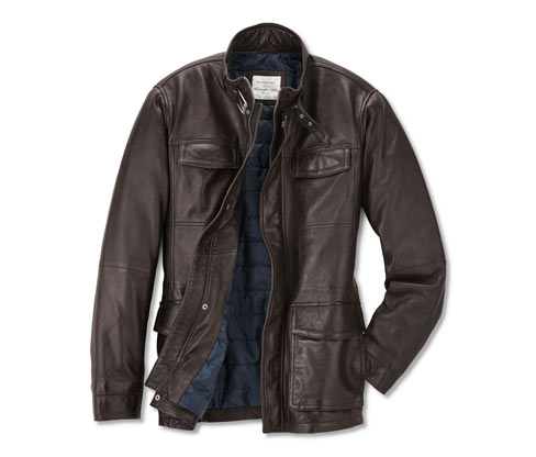 Lederjacke