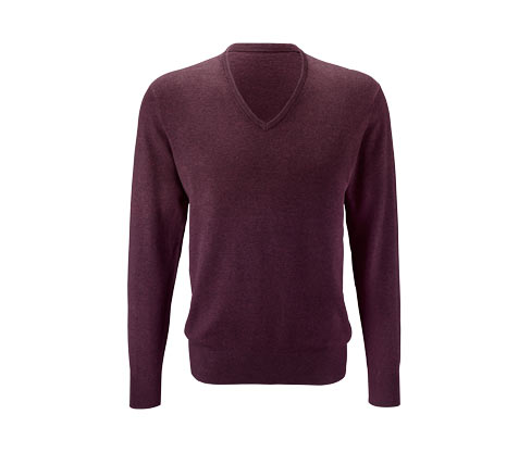 Pullover mit V-Ausschnitt