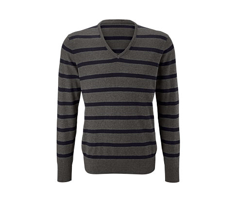 Pullover mit V-Ausschnitt