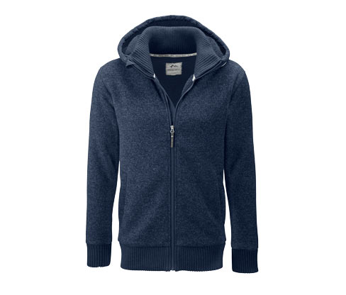 Strickfleece-Jacke