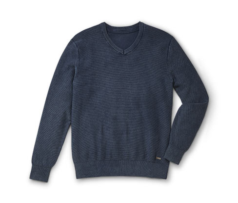 Herren-V-Pullover