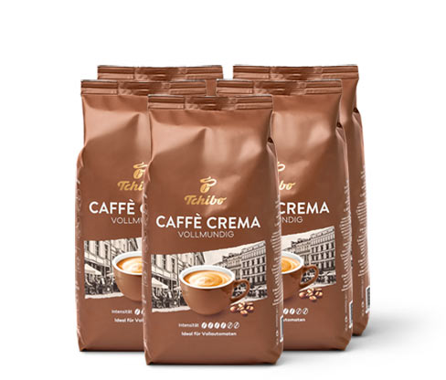 Tchibo Caffè Crema Vollmundig - 5 kg Vorteilsset