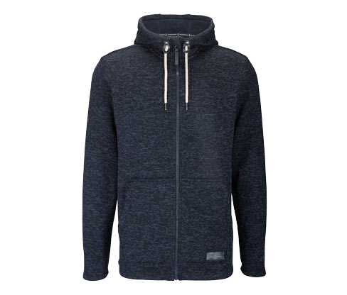 Strickfleece-Jacke