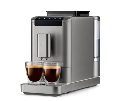 Tchibo - »Esperto2 Caffè« Kaffeevollautomat, Titanium Silver