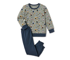 Jungen Kleinkinder Interlock Schlafanzug Mode & Accessoires Kleidung Nachtwäsche & Homewear Schlafanzüge 