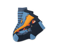 5 Paar Socken, mit Bär- und Fuchs-Motiven online bestellen bei Tchibo 614240