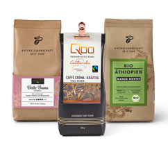 Premiumkaffee Probierset - Ganze Bohne