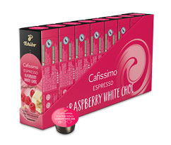 Flavoured Espresso – Raspberry White Choc