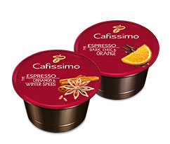 SET: Flavoured Edition – Espresso Dark Choc & Orange und Espresso Cinnamon & Winter Spices – 20 Kapseln