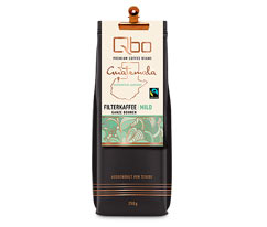 Qbo Premium Coffee Beans »Kooperative Asobagri« Filterkaffee Mild