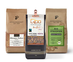 Premiumkaffee Probierset - Ganze Bohne