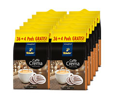 12x 36+4 Pads Caffè Crema Vollmundig
