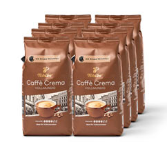 Caffè Crema Vollmundig – 8x 1 kg Ganze Bohne