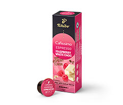 Flavoured Espresso – Raspberry White Choc