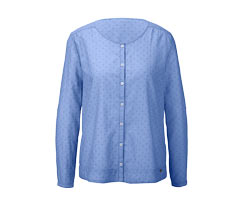 Chambray-Bluse