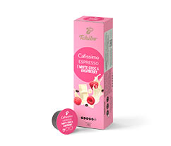 Cafissimo Flavoured Spring Edition Espresso - White Choc & Raspberry - 10 Kapseln