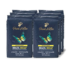 Privat Kaffee Brazil Decaf (entkoffeiniert) - 500 g Ganze Bohne